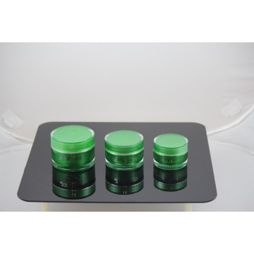 2015best Selling Cylinder Acrylic Cosmetic Airless Jar